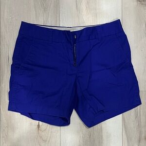 J. Crew Women’s Chino Shorts - Purple/Blue - 5inch
